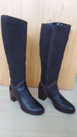 Leder-Stiefel braun, Gr. 36