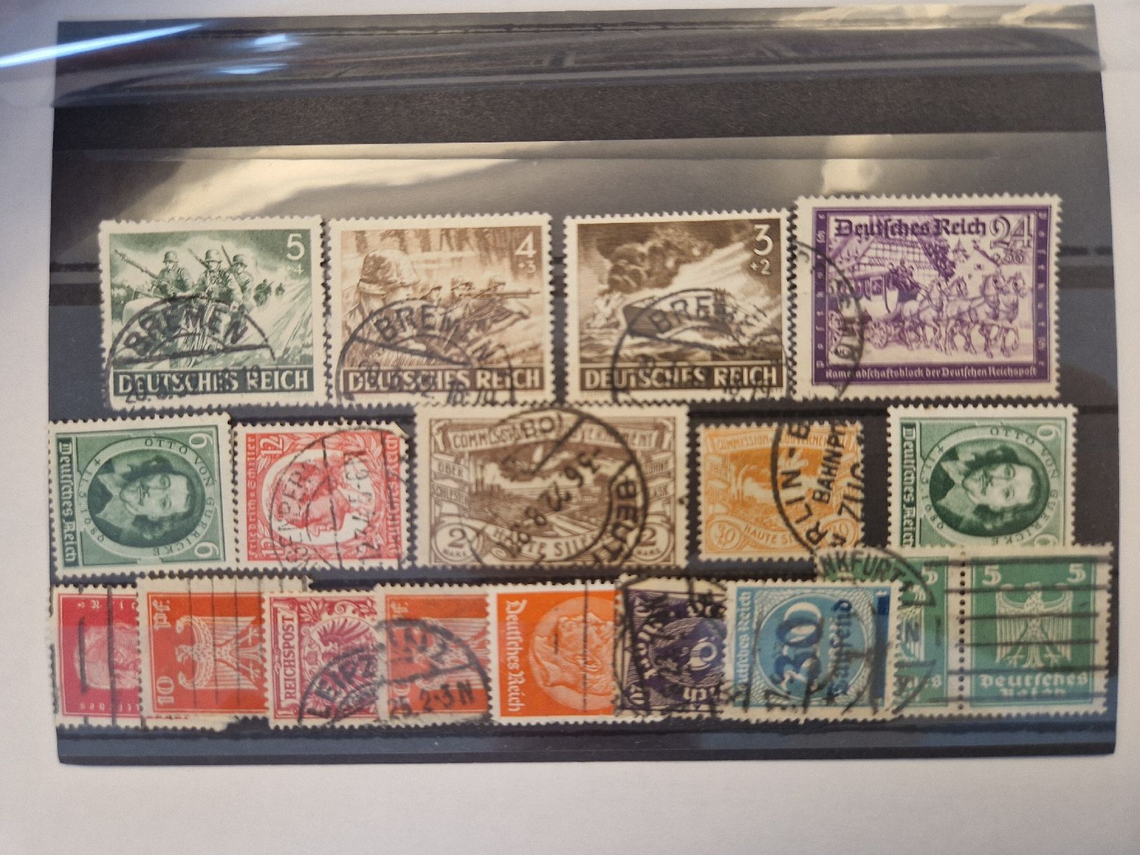 Alle Briefmarken: Deutsches Reich Briefmarken – Gebraucht aus St. Gallen von Enrico_SG