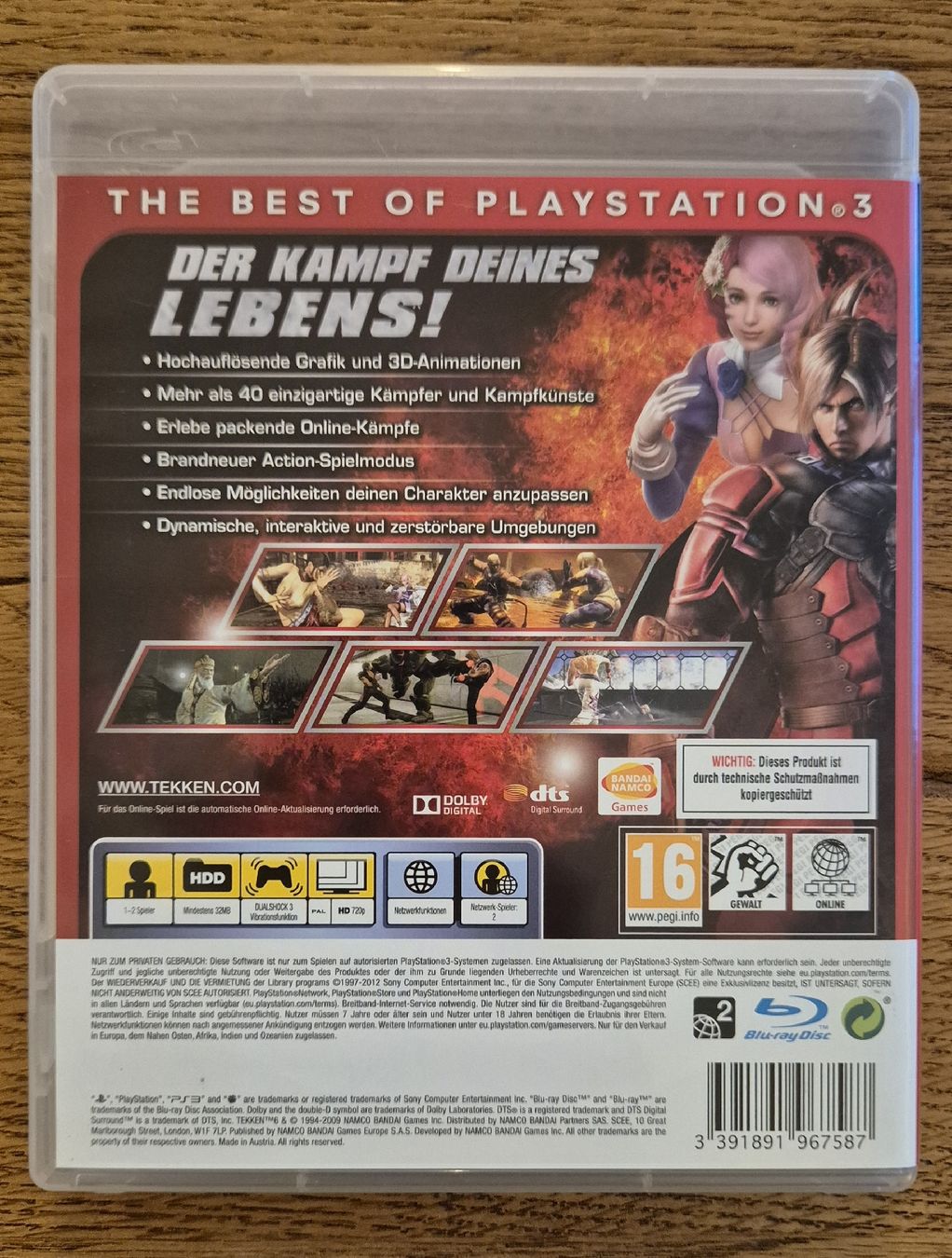 Giochi: Tekken 6 Essentials – PS3 – Nuovo (secondo la descrizione) da Au SG venduto da KonsoleWerk 1