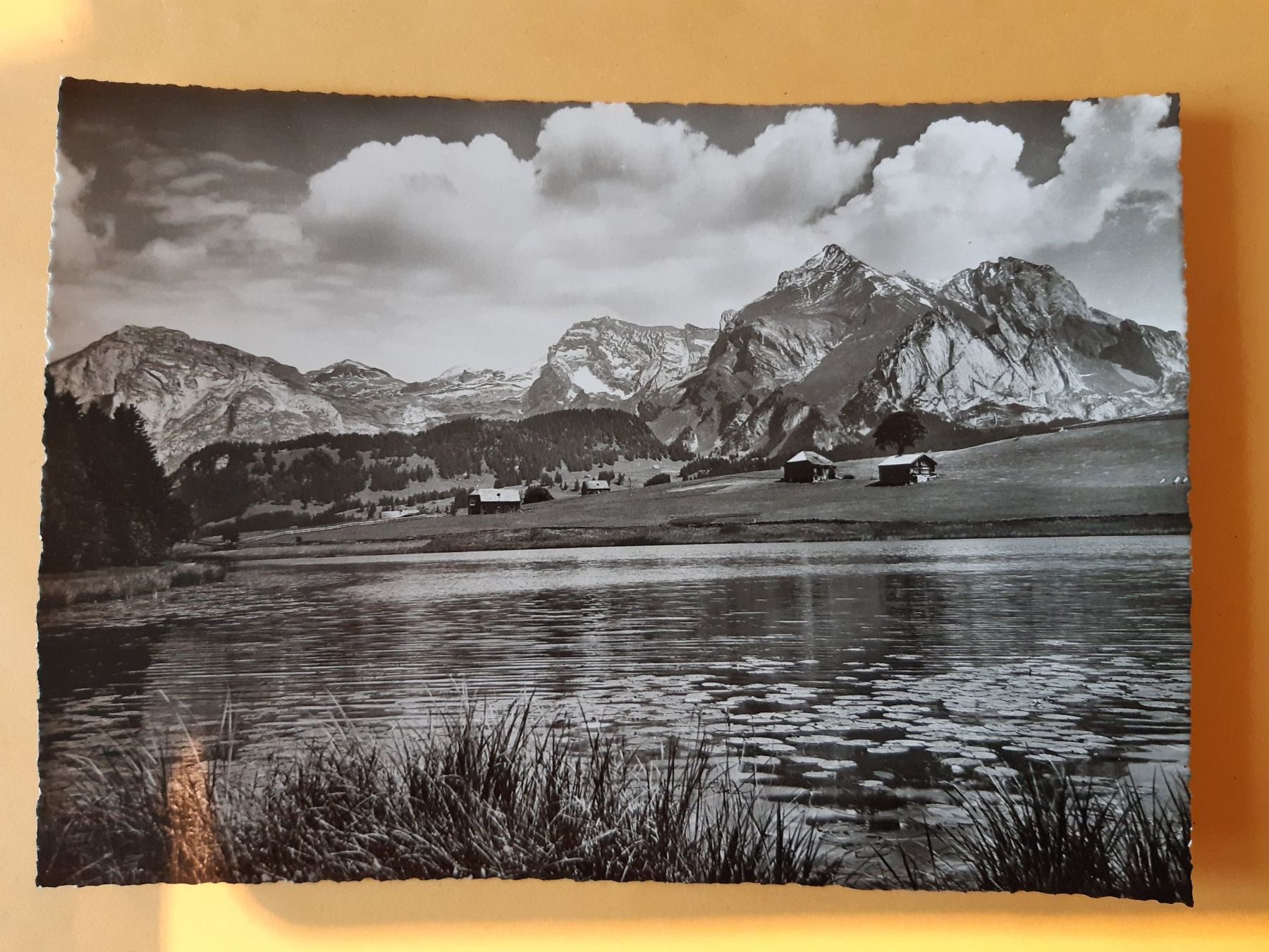 Cartoline postali: alte Karte Schwendisee Wildhaus – Usato da Wattwil venduto da yburgler