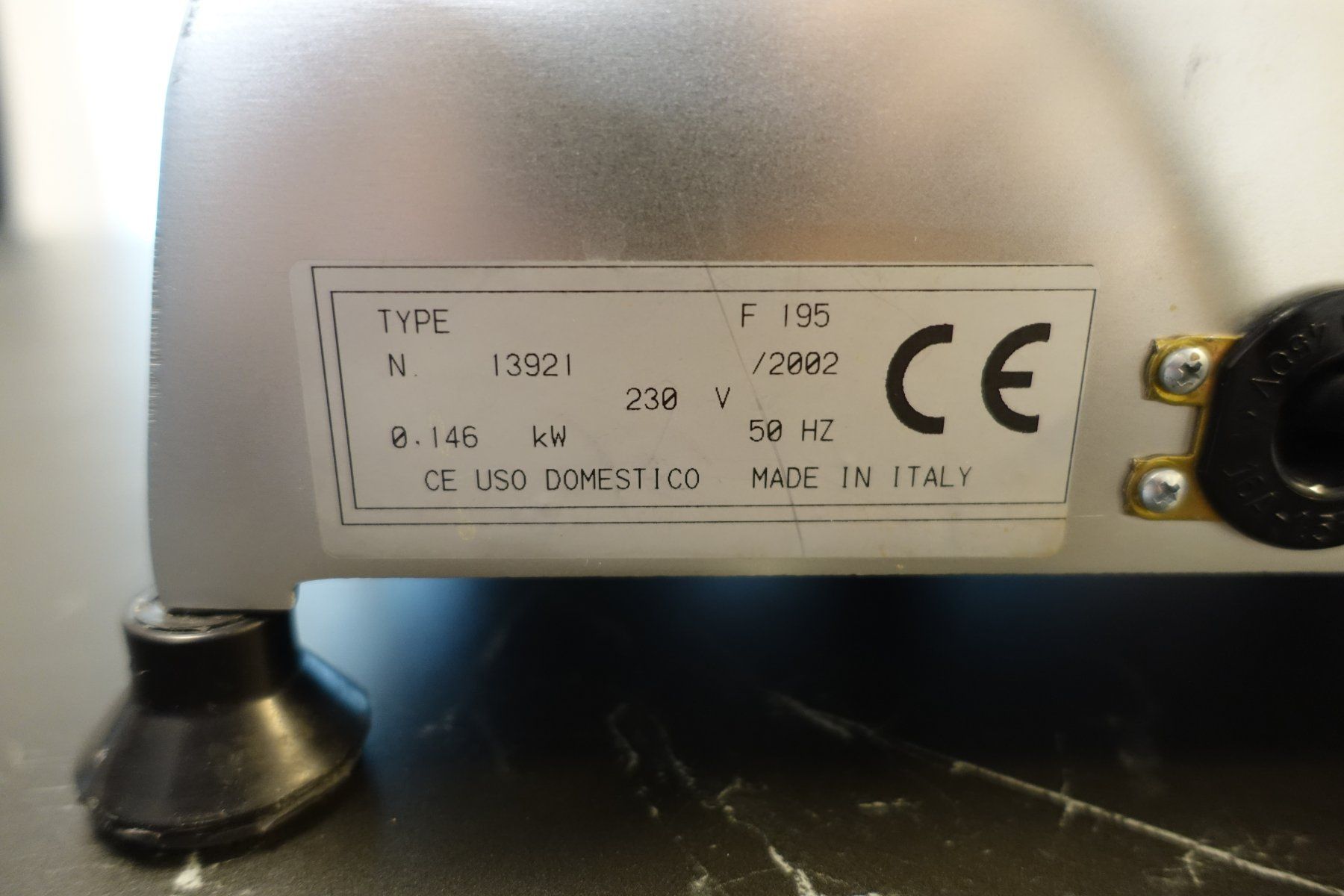 Elettrodomestici da cucina: Fleischschneidemaschine – Usato da Belp venduto da Mazarron58 3