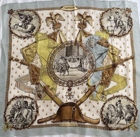 🐎 HERMÈS Carré 90 – „Napoléon Seidentuch ab CHF 1.-