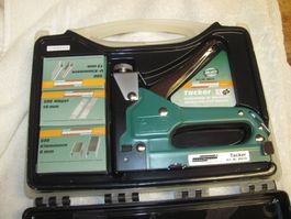 NEU! Tacker Set mit Klammern Mannesmann im Koffer