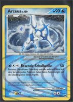 POKÉMON / Arceus LV.100 / Arceus 2009 / Holo + Swirl 🇩🇪
