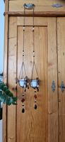 Zwei Windlichter / Teelichter / Hänge-Deko / Girlande