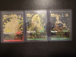 Naruto Mythos 1st Edition 7x Secret rare bundle EN