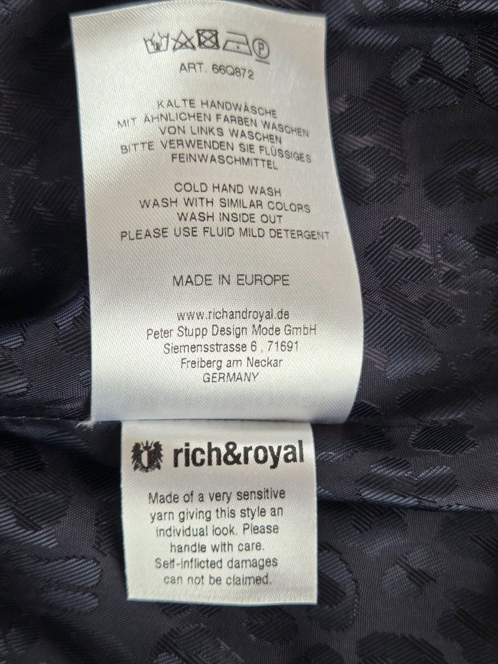 Rich & Royal Giacche: Blouson von Rich&Royal, S – Usato da Thayngen venduto da MissMoneypenny 4