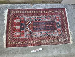 Orientteppich, Perserteppich handgeknüpft, 145×90 cm