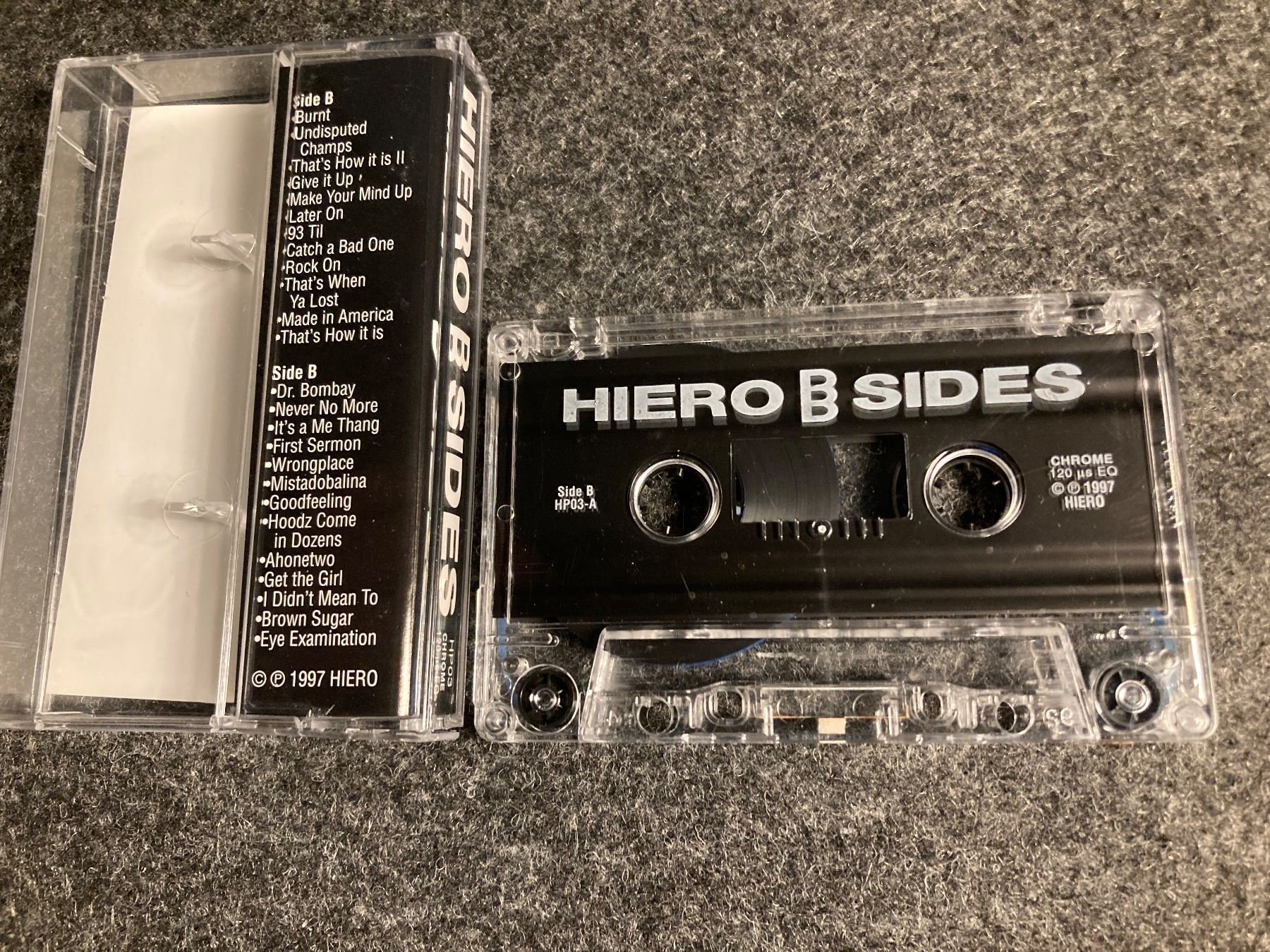 Musicassette: Hieroglyphics - Hiero B Sides (MC) – Usato da Fribourg venduto da Karushi 4