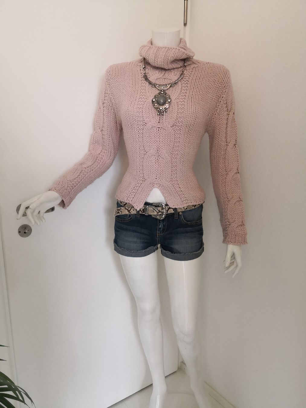 Maglioni & Felpe: 🤩ICM ROLLKRAGEN-STRICK-PULLOVER ROSA – Usato da Olten venduto da Naja-Twins-Twins 2