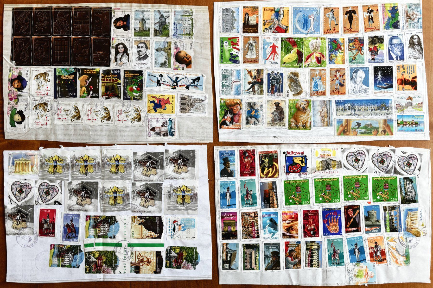 Tous les timbres: Frankreich Massenfrankatur - 2 – Neuf (Voir description) à Nuglar par Stamp88