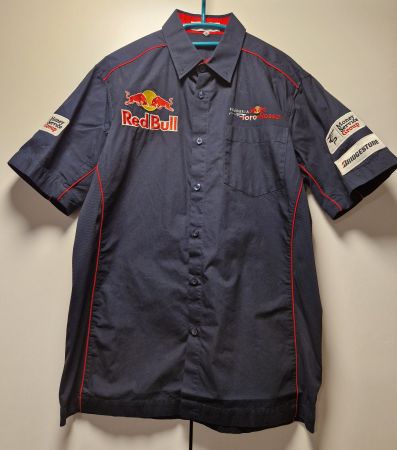 Red Bull Toro Rosso Scuderia F1 Hemd Unterschrift "S. Buemi"
