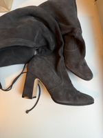 Stuart Weitzman Overknees Gr.37 Wildleder Stiefel