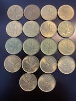 Italie, 20 Lire 1957 à 1985 Bronze