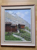 Magnifique paysage Alpin signé A. Duplain