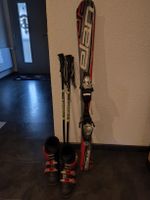 Kinder Ski, Schuhe und Stöcke