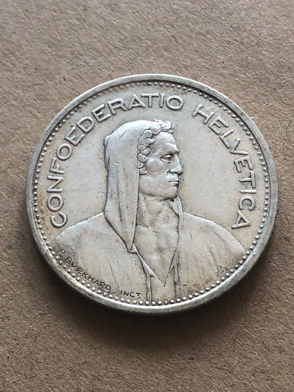 Tutti le monete: 5 Fr. 1950 – Usato da Schötz venduto da Odpa 1