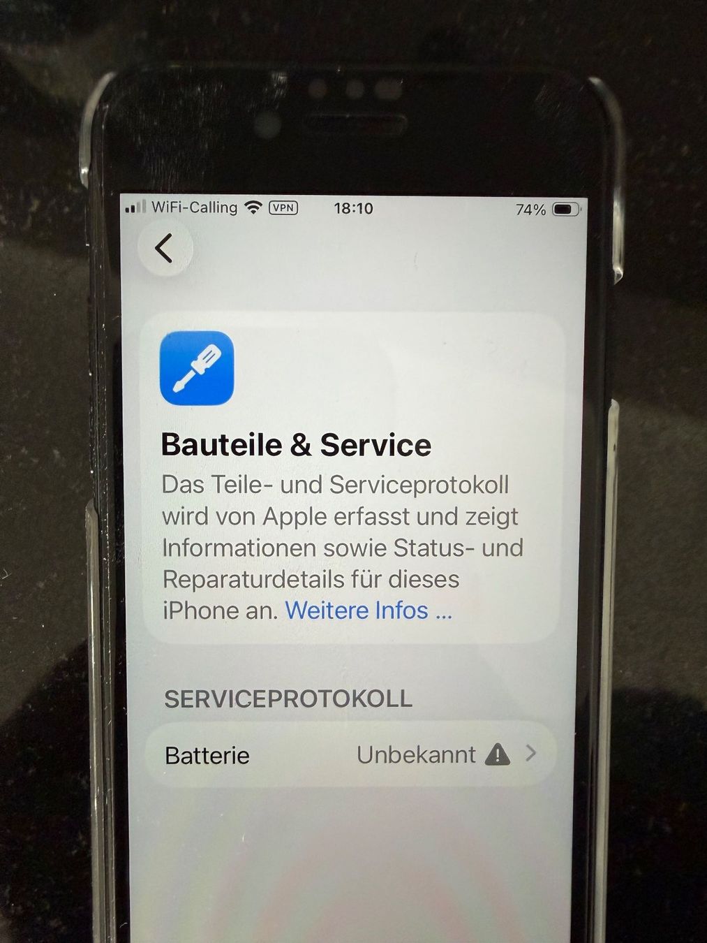 Apple Telefoni cellulari / Smartphones: iPhone SE 2. Generation 64GB schwarz mit iOS 26.5 – Usato da Herisau venduto da Schoch22 3
