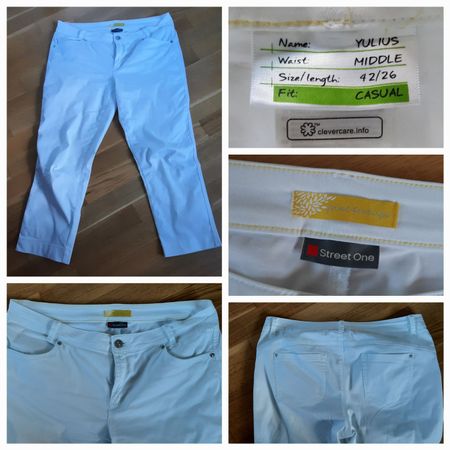 ***STREET ONE*** Sommerhose weiss 42/26