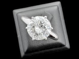 Solitär Diamant 2.11ct (G) Ring 18k Gr 56 GGTL 2025 *S1337