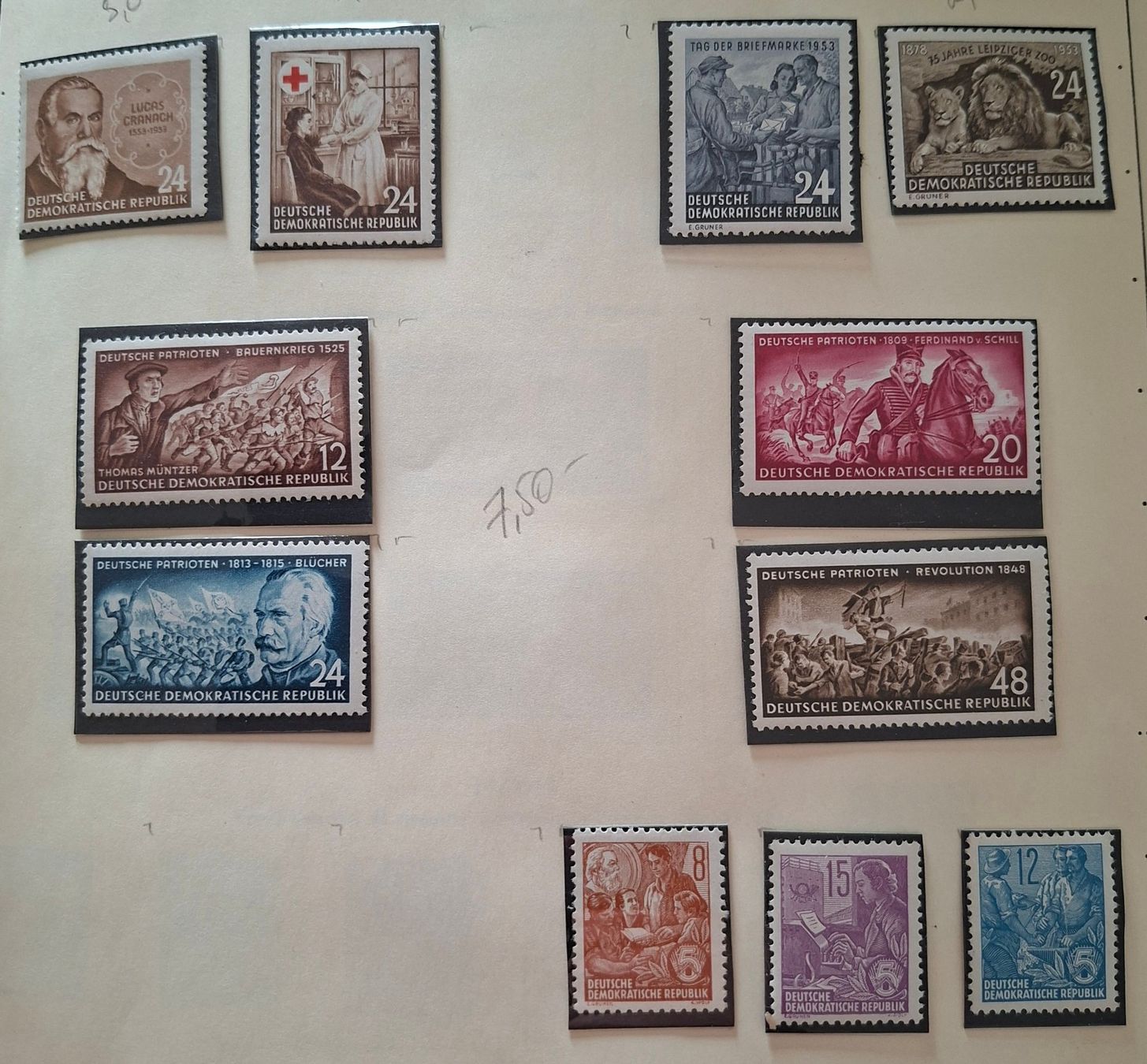 Tutti i francobolli: Briefmarken DDR – Usato da Dotzigen venduto da ser_8hp9