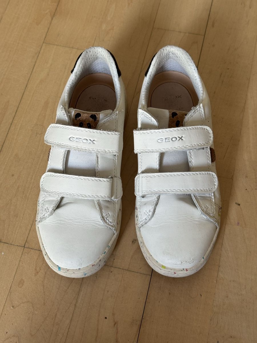 Geox Schuhe für Jungen: GEOX Panda Sneaker Weiss Gr. 33 – Neu (gemäss Beschreibung) aus Basel von mot_2r9g 9