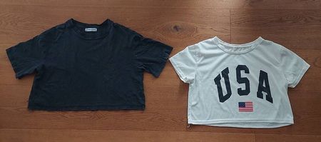 2 T-Shirts kurz, XS