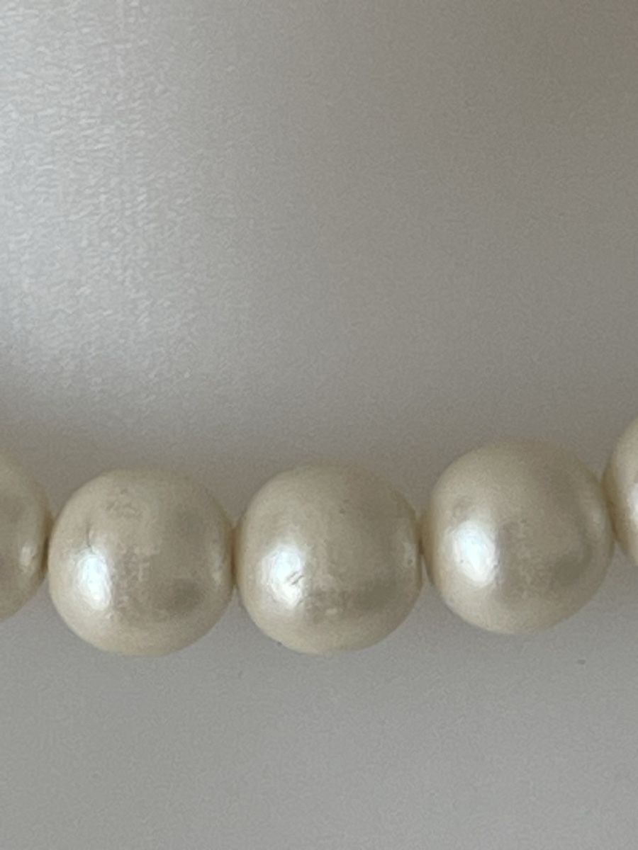 Catenine: Collier perles vintage longueur 39 cm fermoir – Usato da Kloten venduto da Vermicelles 2