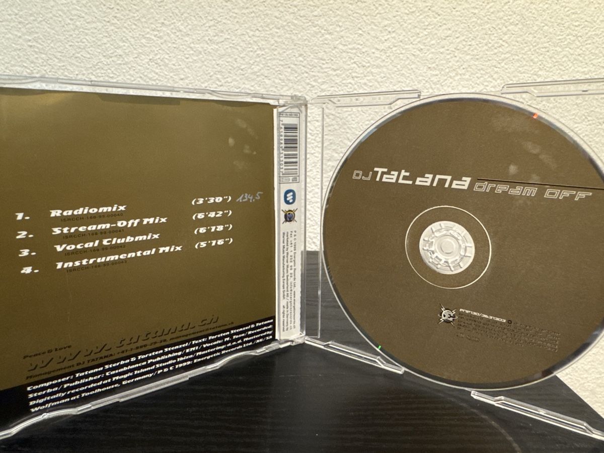 CD: DJ Tatana - Dream Off - CD – Usato da Oberglatt ZH venduto da Incredibles 1