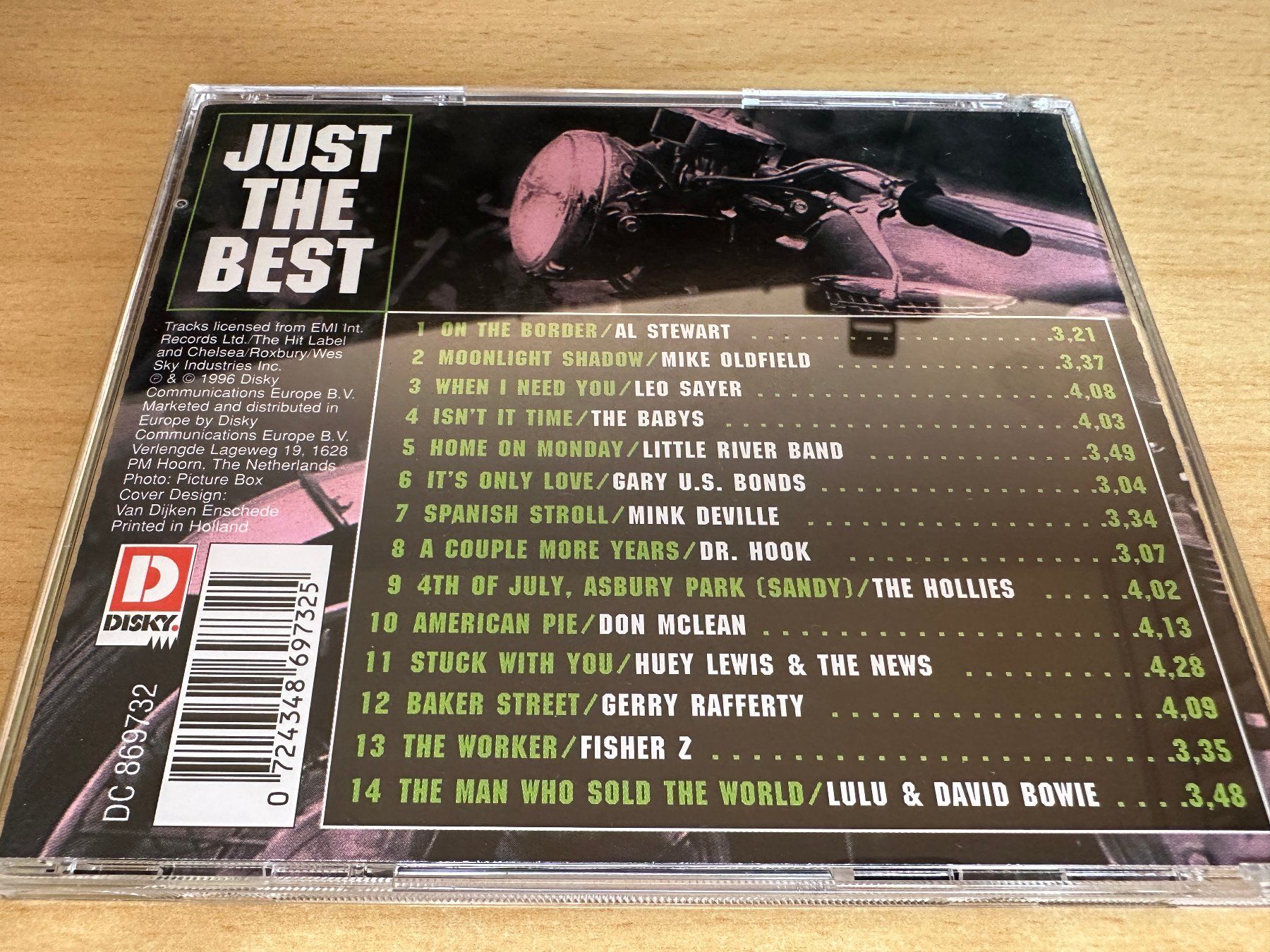 CD: Various – Just The Best – Usato da Rikon im Tösstal venduto da Alpenmutz 1