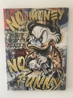 Dagobert Duck Pop Art, Street Art, Gemälde, Disney