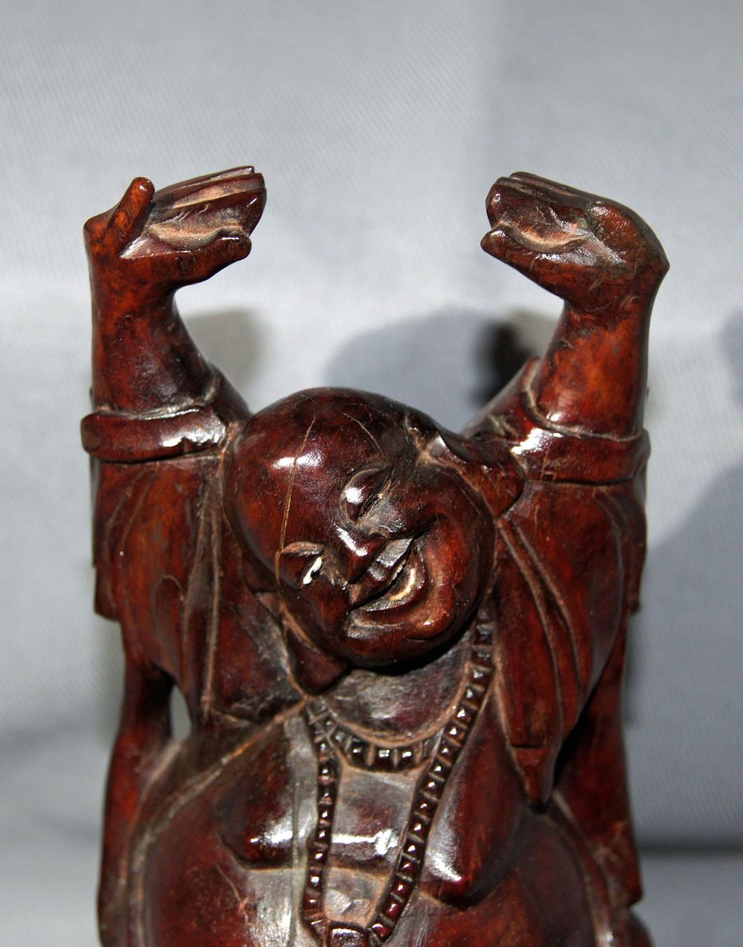 Figuren: Antiker stehender «Happy Buddha» – Gebraucht aus Geroldswil von ARTEFACTO 2