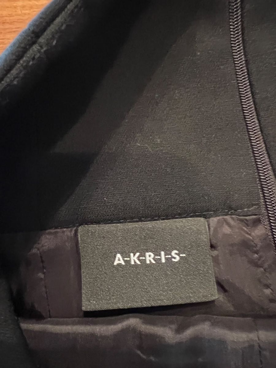 Akris Gonne: Akris Rock 34 Wolle Leder – Usato da St. Gallen venduto da Zaruhi34 3