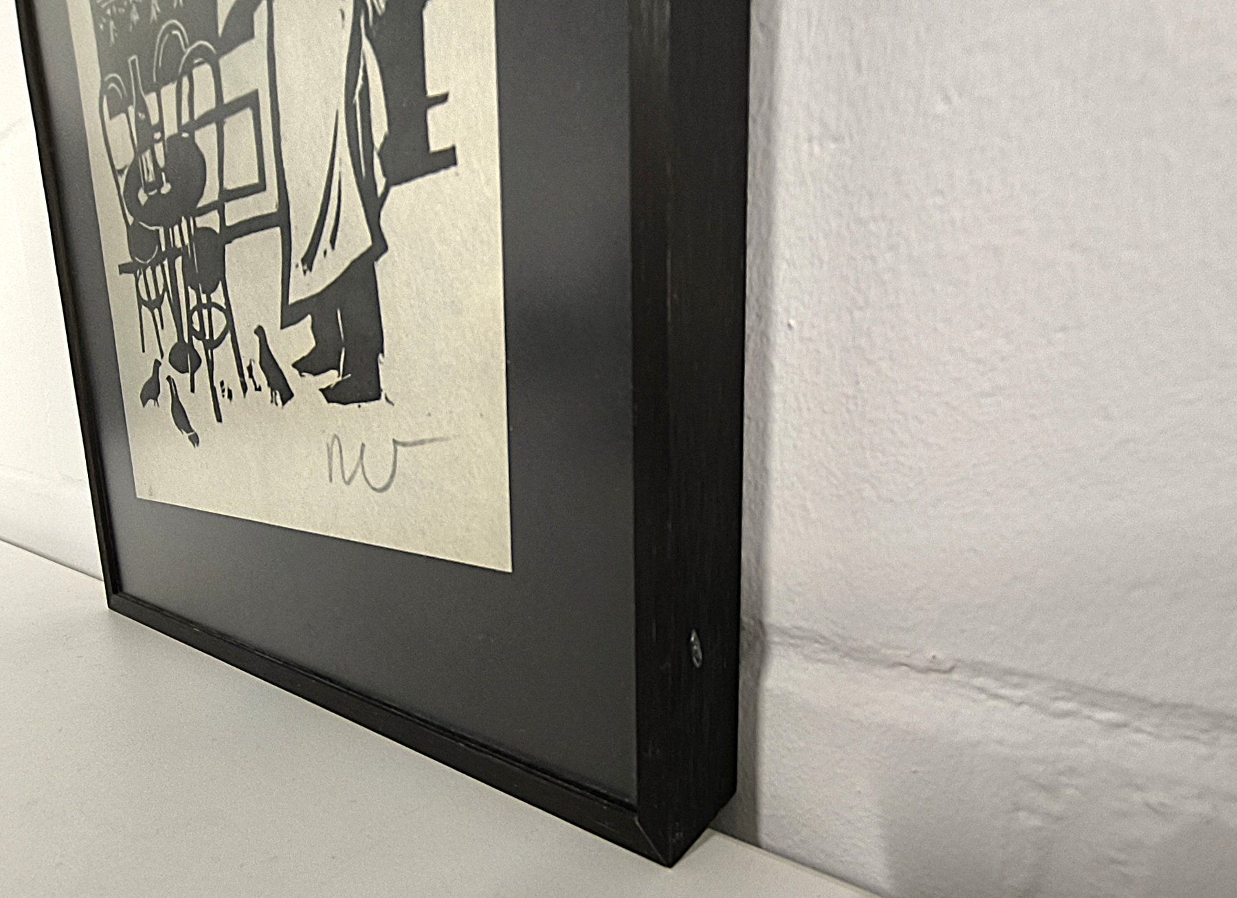 Xilografie: Holzschnitt -verm. Robert Wyss - Signiert – Usato da Rüti ZH venduto da Restwert_Rueti_ZH 3