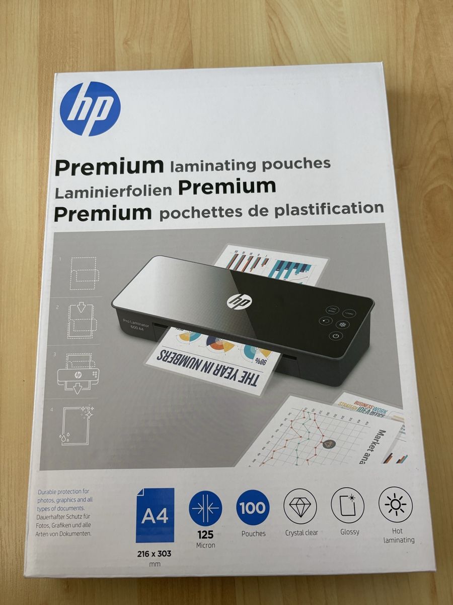 Laminiergeräte: HP Laminiergerät Pro Laminator 600 A4  – Neu und originalverpackt aus Solothurn von boenisworld 2