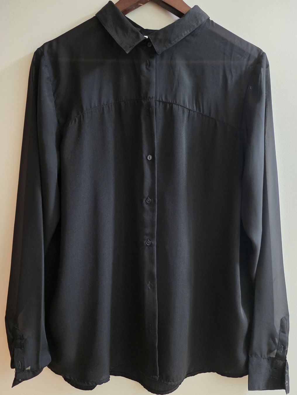 Camicette: Elegante schöne Damenbluse in Schwarz – Usato da Basel venduto da sci_67ms