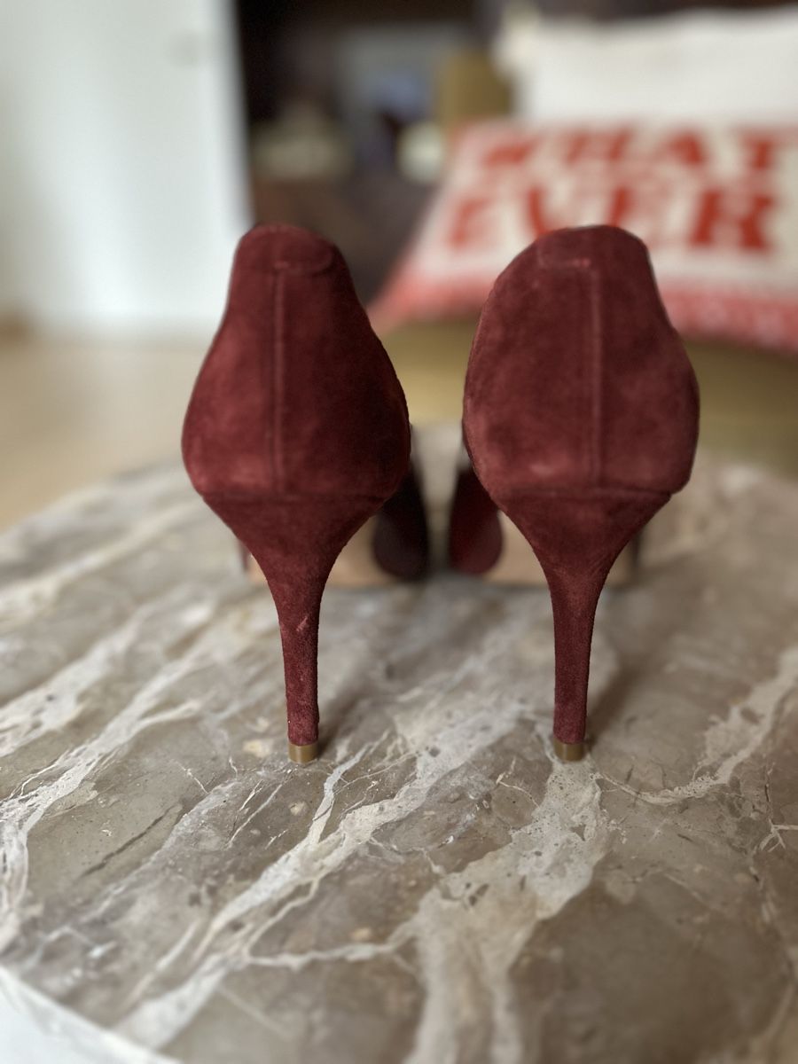 Bobbies Scarpe da donna: Bobbies Pumps weinrot – Usato da Zürich venduto da TheaVMO 1