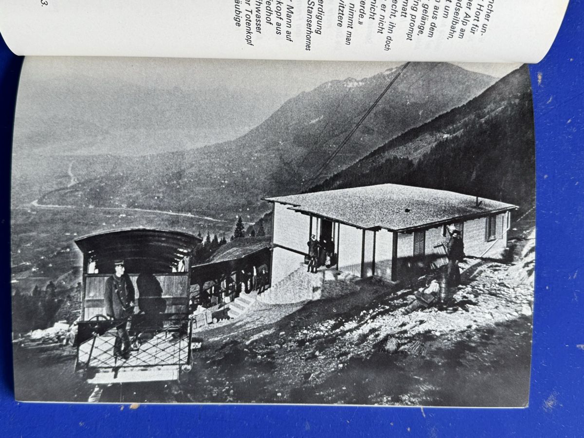 Libri: Stanserhorn. Eine Bahn in zwei Generationen. 1976 – Usato da Adliswil venduto da buch_und_kunst 2
