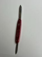 Taschenmesser Victorinox rot zwei Klingen gebraucht(2S4)