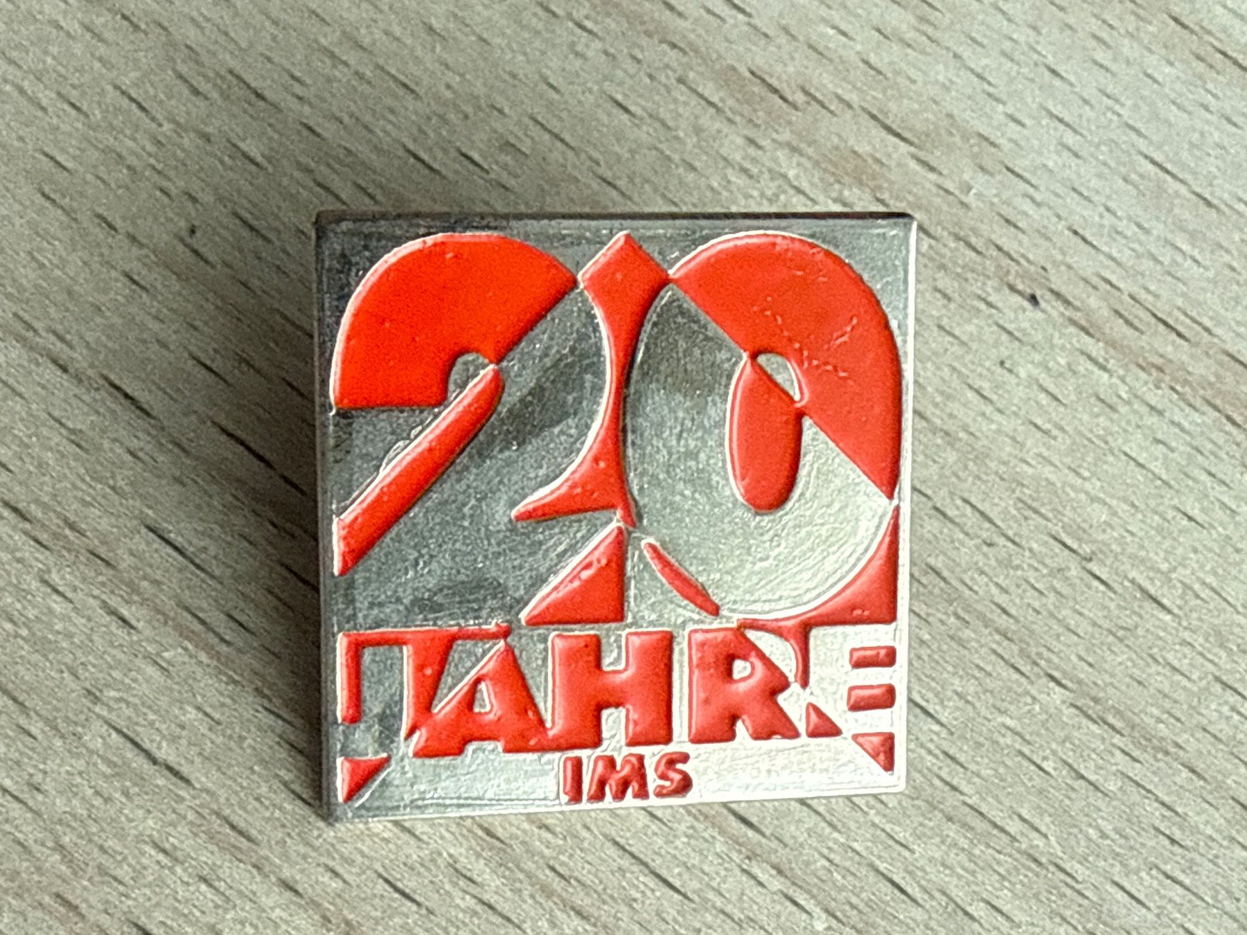 Placchette & Badge: Pin 20 Jahre IMS – Usato da Glattbrugg venduto da Schweigmatt