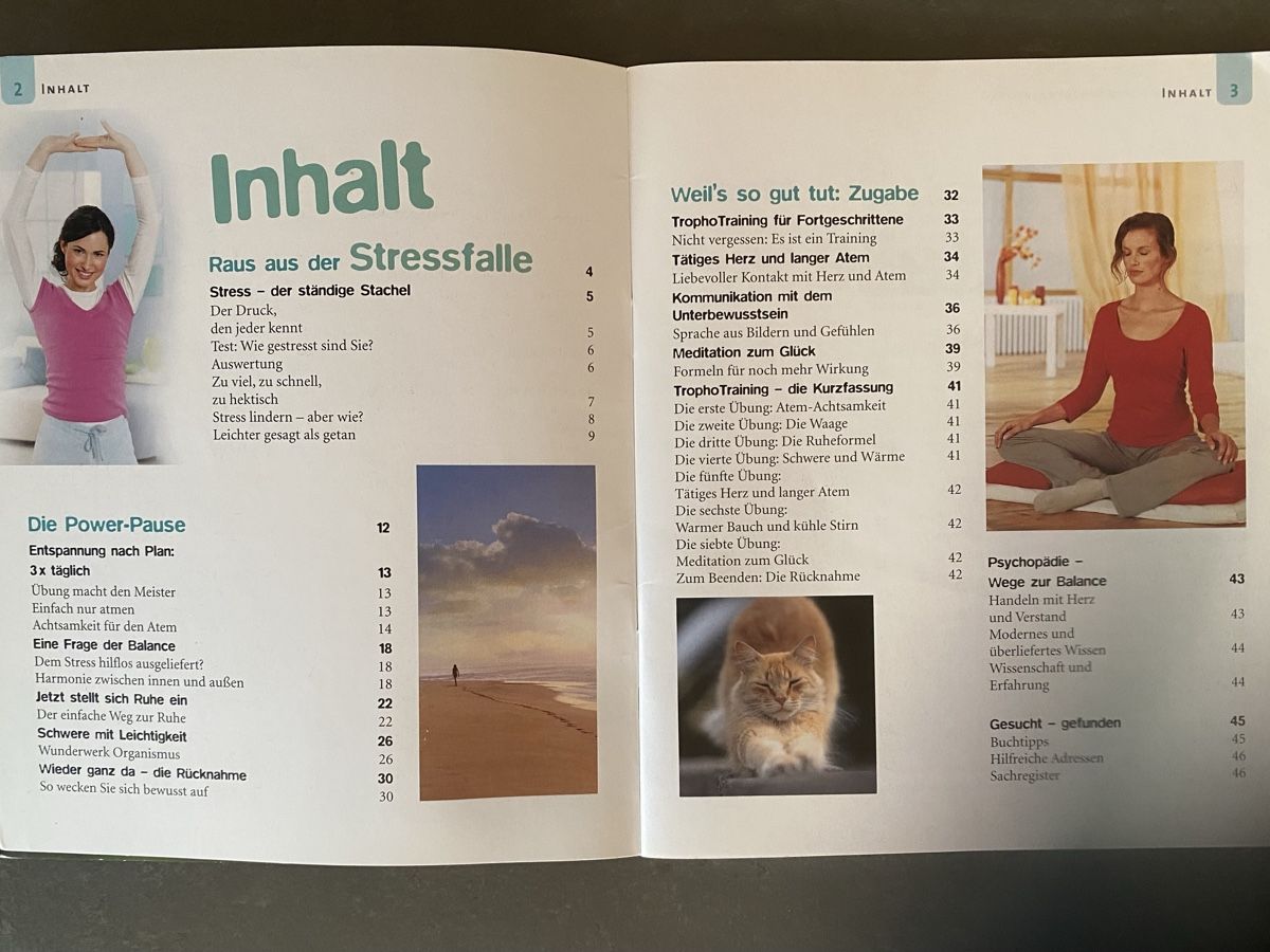 Bücher: Heft: Entspannt in einer Minute – Neu (gemäss Beschreibung) aus Dallenwil von kavogt6 3