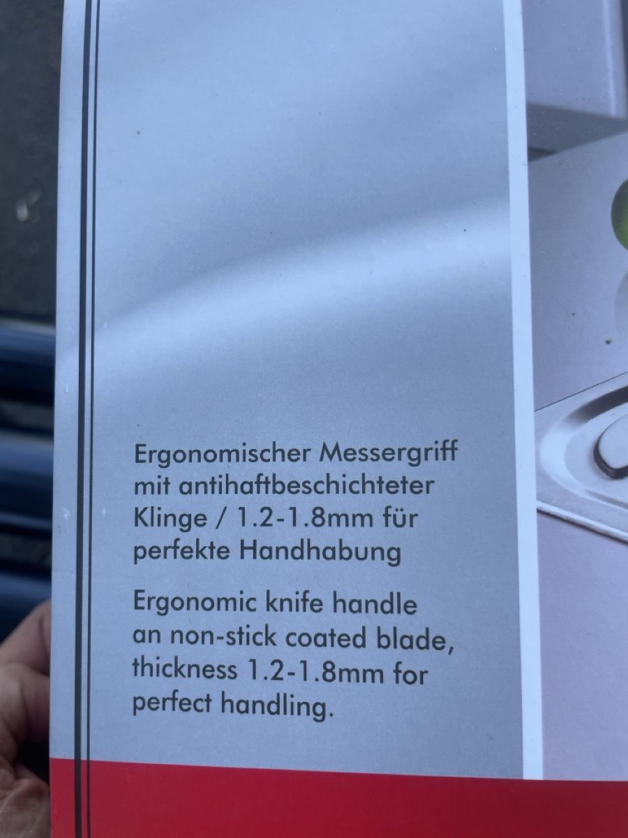 Coltelli: Messerset mit Schäler – Nuovo e nell'imballaggio originale da Rorschach venduto da efd_fb6s 3