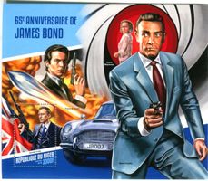 Block James Bond. Sean Connery. Pierce Brosnan, Daniel Craig