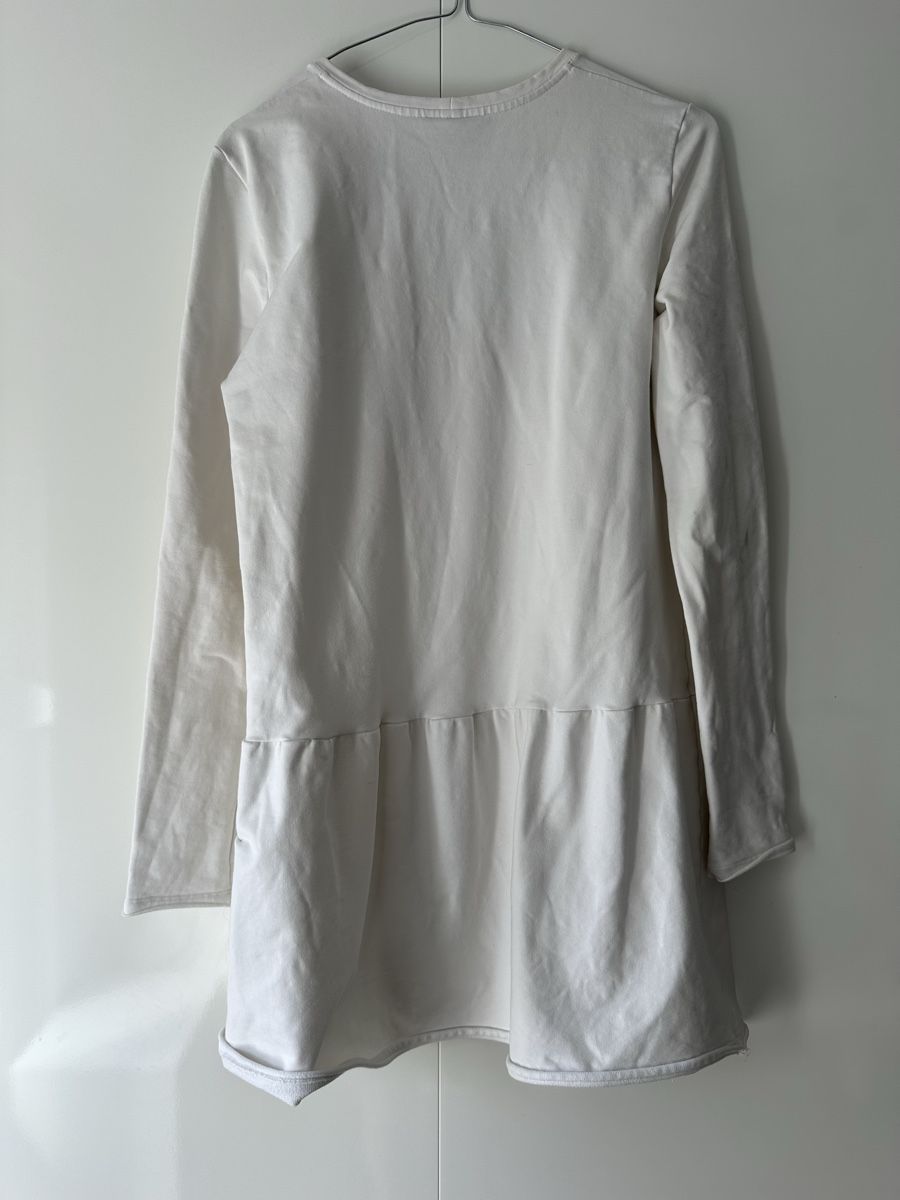 Robes: Weisses Kleid mit langen Ärmeln – D'occasion à Uster par Monika_OB 8