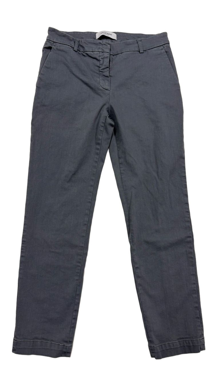 Pantaloni: Argonne Hose Grau Gr. 34 Chinohose – Usato da Regensdorf venduto da secondchancefashion