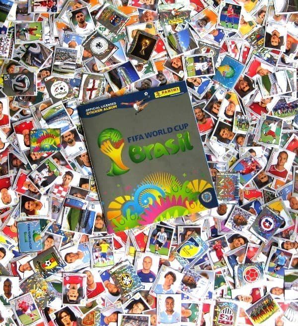 Panini Sammelbilder & Trading cards: Panini Sticker WM 2014 Platinum-Edition – Gebraucht aus Galgenen von Keelo