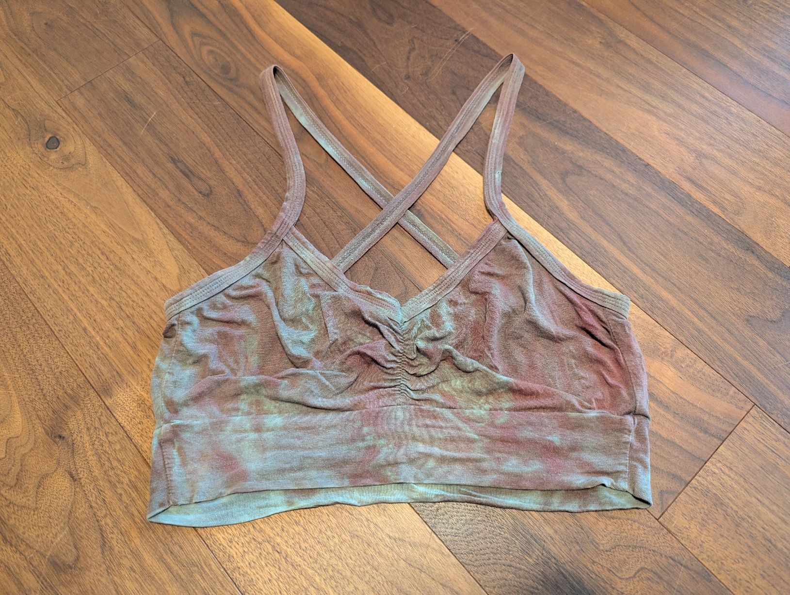 Tops: Damen Top THIS WORLD batik Grösse M  – Gebraucht aus Häfelfingen von carii