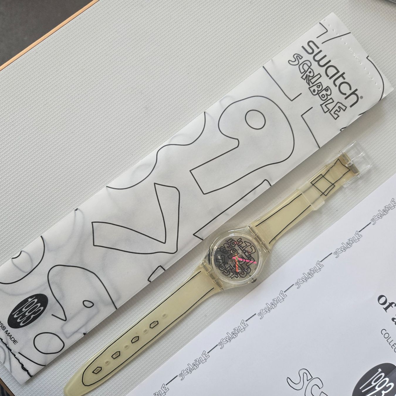 Swatch Orologi: Swatch Gent Club Special "Scribble" – Nuovo (secondo la descrizione) da Windisch venduto da mecke1 2