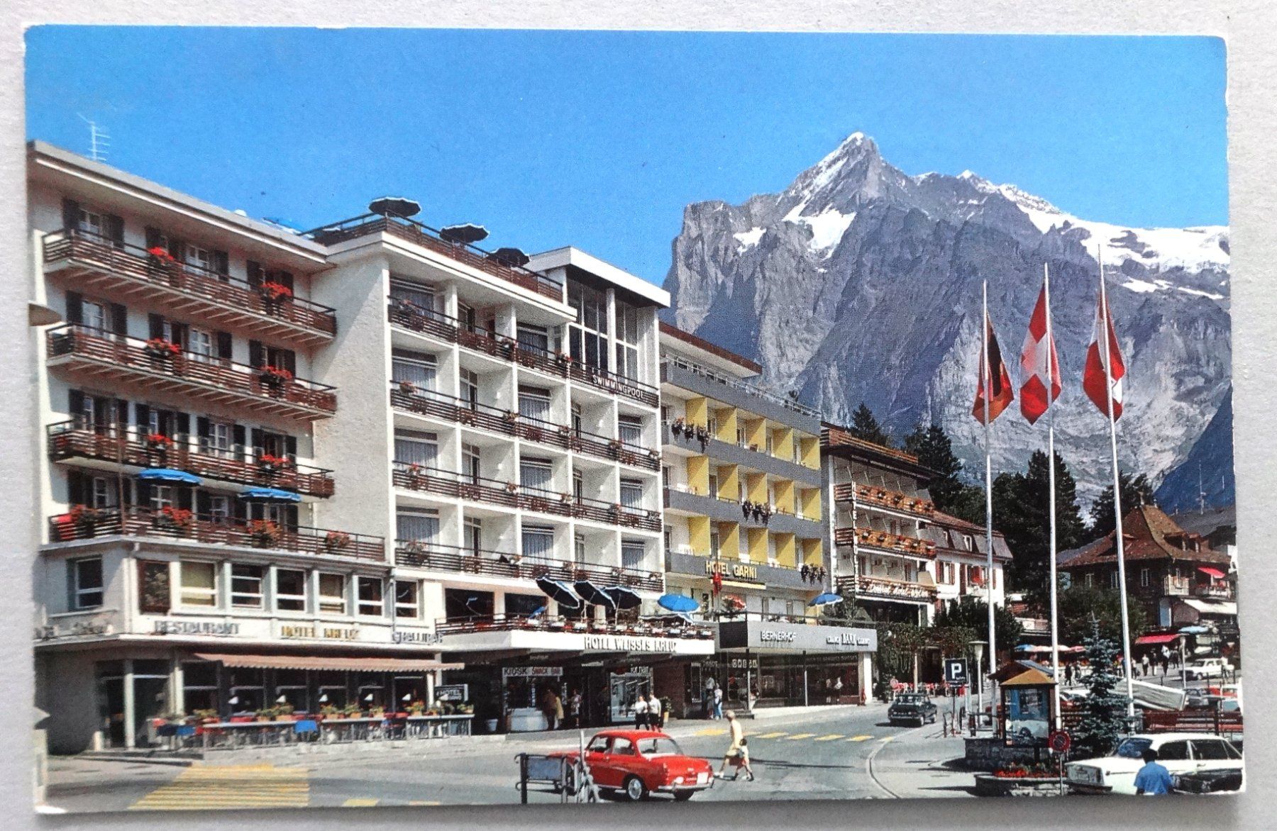 Ansichtskarten: Grindelwald, Wetterhorn – Gebraucht aus Fétigny von Billy2miny