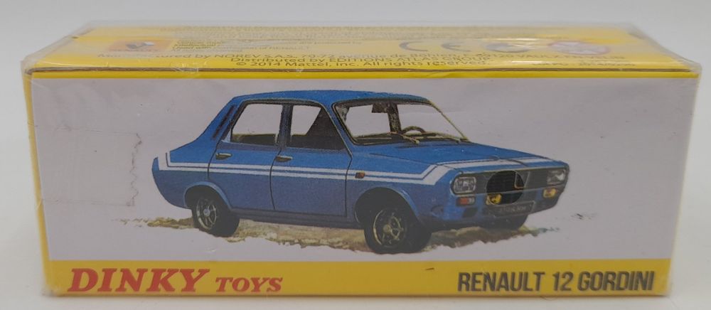 Voiture Ancienne Dinky Toys Renault 12 Réf. 1424 - Échelle 1:43 - Occasion